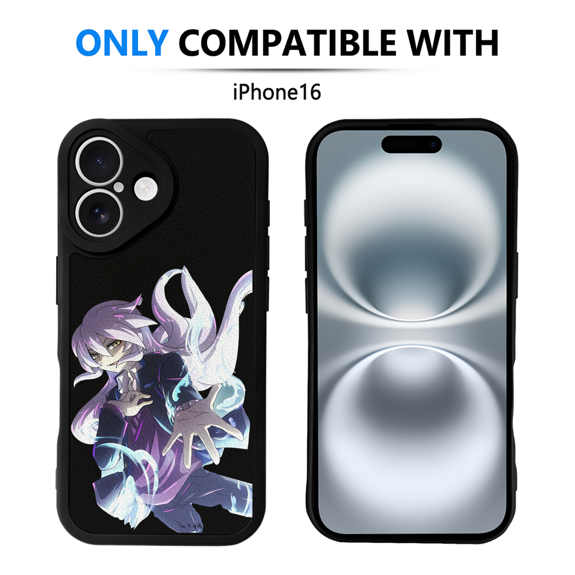 （画像用） 妖怪ウォッチ Yo-kai Watch 【iPhone 16シリーズ対応】シリコンスマホケース（レザー調） 材質：シリコン